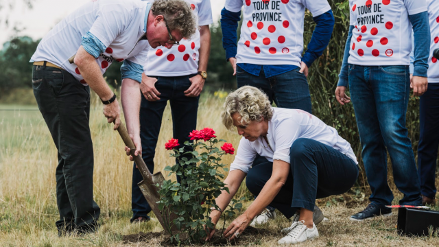 Aanvang sp a campagne Tour de Province