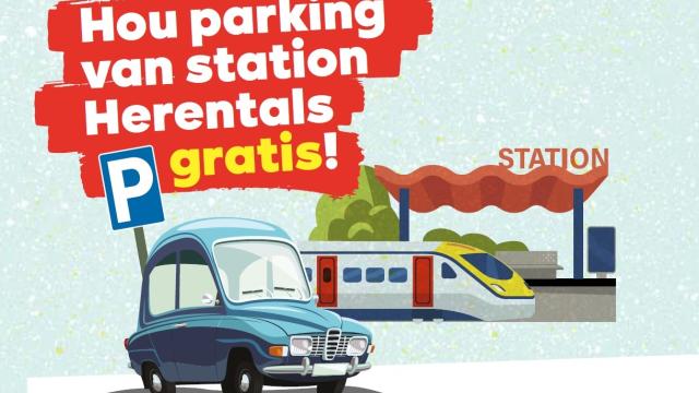 Hou parking Herentals gratis