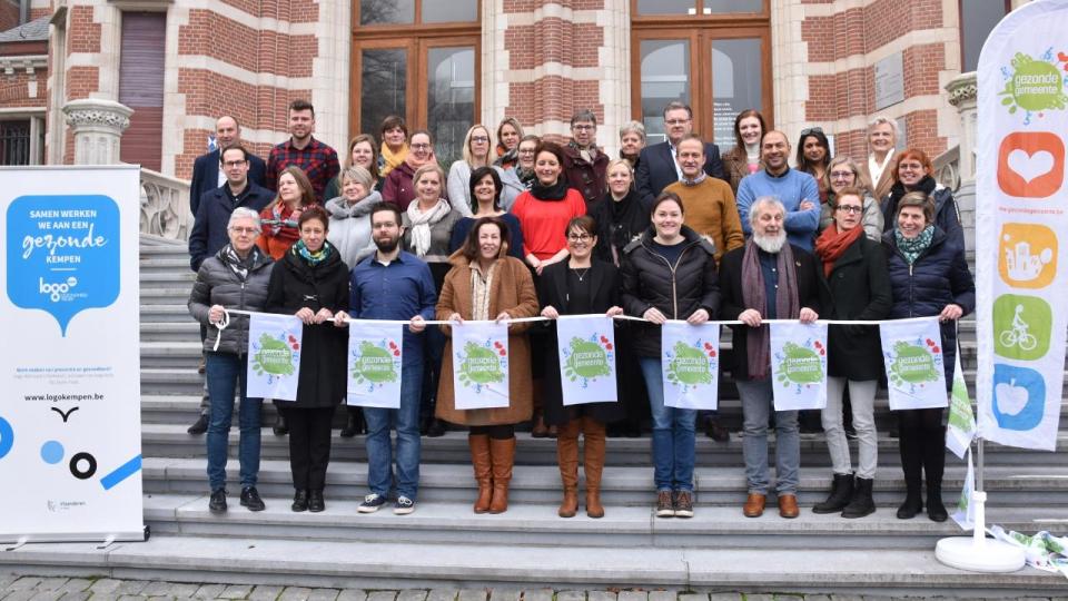 Inhuldiging alle Gezonde Gemeenten in de Kempen