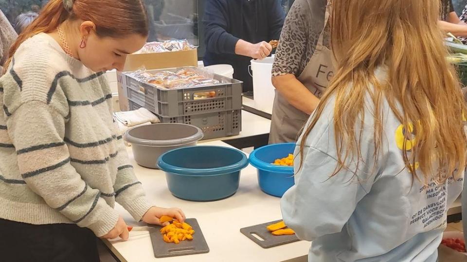 Verse soep voor alle leerlingen van Buso Tongelsbos