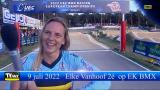 Elke Vanhoof 2é op Europees kampioenschap BMX Dessel