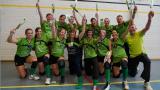 Volleybalclub Voach Mol Achterbos voor de 3e maal kampioen in 4 jaar tijd